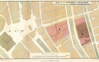 Uit: De Beurs op de Heerengracht of den Dam door A.L. van Gendt [1891].