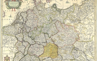 TABULA GERMANIÆ emendata recens per I. Bormeester Exc.